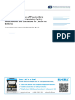 Conductivity Degradation of Polyvinylidene