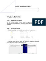 Driver Installation Guide-CM748 CM749