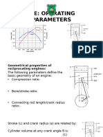 ICE Operating Paremeters