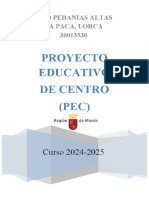 Proyecto Educativo IESO Pedanías Altas 24-25