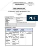 Sesión de Aprendizaje #11 Proyección Social II