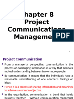 8 Project Communications Management