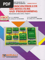 Microcontroller Architecture and Programming Electronics Paper I