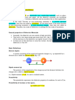 DIELECTRIC MATERIALS AND CAPACITANCE Ok