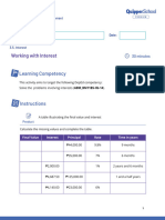 Working With Interest: Learning Competency