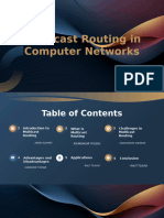 Multicast Routing