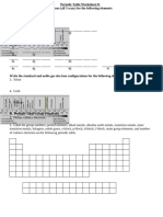 Periodic Table Trends Worksheet 1 2 TR 2013 Core