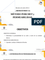 LAB N°11 Porchet y Permeabilidad