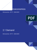 IB Economics DP 1 - 2.1 Demand