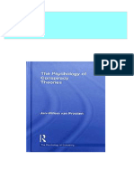 Get The Psychology of Conspiracy Theories 1st Edition Jan-Willem Van Prooijen PDF Ebook With Full Chapters Now