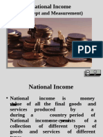 (Concept and Measurement) : National Income