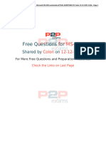 Microsoft Ms 900 Certsinside Actual Questions by Colon 12 12 2023 11qa