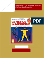 PDF Thompson Thompson Genetics in Medicine Seventh Edition Robert Nussbaum MD Download