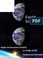 Chapter 1 Origin and Structure of The Earth PT 1 (Monday Class)