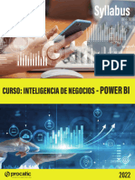 Sílabo Inteligencia de Negocios - Power BI