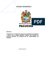 Informe de Topografia Carretera para Perfil