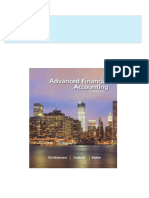 Immediate Download Advanced Financial Accounting Christensen 10th Edition Solutions Manual All Chapters