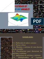 Tema V - Valores Extremos de Funciones