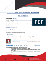 TM Cart Customer UI Document