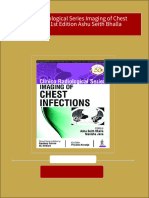 Clinico Radiological Series Imaging of Chest Infections 1st Edition Ashu Seith Bhalla Ebook All Chapters PDF