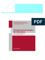 Instant Access to Emerging Technologies for Education Second International Symposium SETE 2017 Held in Conjunction with ICWL 2017 Cape Town South Africa September 20 22 2017 Revised Selected Papers 1st Edition Tien-Chi Huang ebook Full Chapters