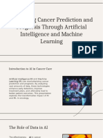 Slidesgo Advancing Cancer Prediction and Prognosis Through Artificial Intelligence and Machine Learning 2024110917232473dV