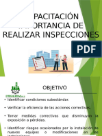 Presentacion Capacitacion Importancia de Realizar Inspecciones