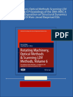 Download Complete Rotating Machinery Optical Methods Scanning LDV Methods Volume 6 Proceedings of the 39th IMAC A Conference and Exposition on Structural Dynamics 2021 Dario Di Maio Javad Baqersad Eds PDF for All Chapters