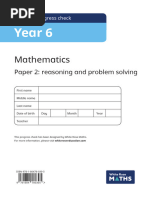 Year 6 Summer Paper 2 Reasoning 2022