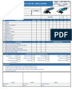 Dlcc-Sha-012 Check List de Amoladora