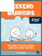 Weekend Warriors The Ultimate Tabletop Skirmish Game To Play With Your Kids