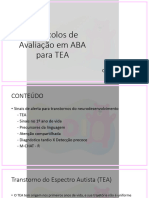 Protocolos de Avaliação em ABA para TEA