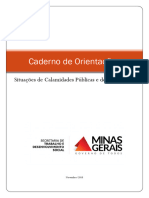 Caderno Orientacoes - Calamidade Publica