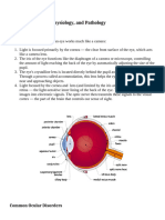 Eye Anatomy & Disorders