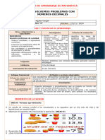 SES-LUN-MAT-ADIC-RESOLVEMOS PROBLEMAS CON NÚMEROS DECIMALES - 25 de Noviembre