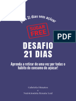 Ebook de Receitas Sugar Free - Desafio 21 Dias