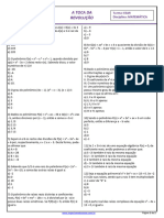 Lista de Exercícios - Aula 09 - Turma Eear