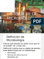 Historia de La Microbiologia