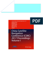 PDF China Satellite Navigation Conference CSNC 2017 Proceedings Volume I 1st Edition Jiadong Sun Download