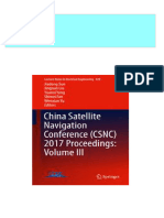 Full China Satellite Navigation Conference CSNC 2017 Proceedings Volume III 1st Edition Jiadong Sun PDF All Chapters