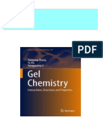 Get Gel Chemistry Interactions Structures and Properties 1st Edition Jianyong Zhang Free All Chapters