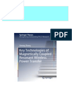 Key Technologies of Magnetically Coupled Resonant Wireless Power Transfer 1st Edition Yiming Zhang (Auth.) All Chapters Instant Download