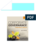 Full Corporate Governance Christine A. Mallin PDF All Chapters