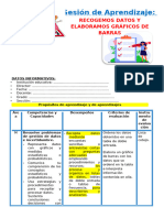 4° Sesión Día 3 Mat Recogemos Datos y Elaboramos Gráficos de Barras