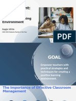 Revised Effective Classroom Management