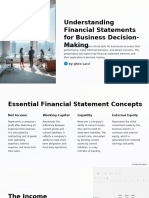 Understanding Financial Statements For Business Decision Making