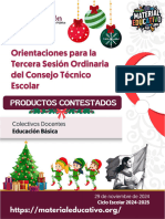 Productos Contestados 3 Era Sesión CTEDocentes ME