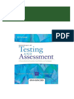 Essentials of Testing and Assessment: A Practical Guide For Counselors, Social Workers, and Psychologists, Enhanced 3Rd Edition Neukrug - Ebook PDF