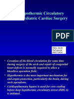 Deep Hypothermic Circulatory Arrest in Pediatric Cardiac Surgery