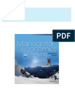 Access Solution Manual For Managerial Economics, 8th Edition, William F. Samuelson, Stephen G. Marks All Chapters Immediate PDF Download